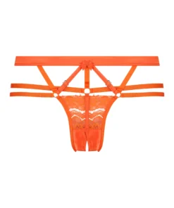 Mitzy Open Crotch Brazilian - Orange -Deals Bare Bralettes Store 202536 5 scaled