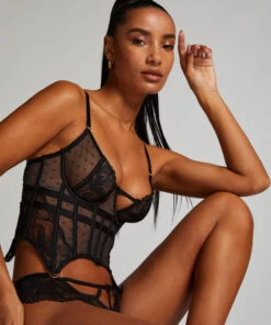 Lulu Bustier - Black