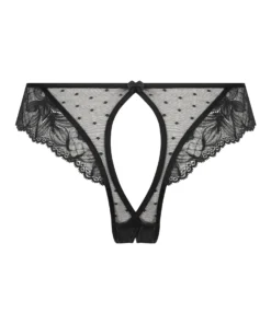 Lulu Open Crotch Brazilian - Black -Deals Bare Bralettes Store 202541 6 scaled