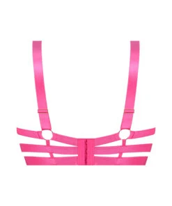 Sadie Non-Padded Underwired Longline Bra - Pink -Deals Bare Bralettes Store 202543 6