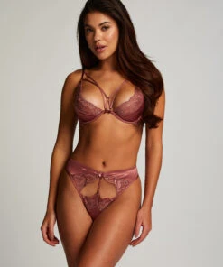 Extrovert Open Crotch Brazilian - Brown