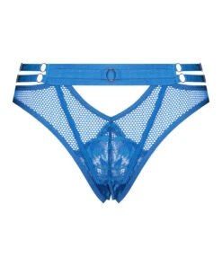 Pleasure Open Crotch Brazilian - Blue -Deals Bare Bralettes Store 202557 5
