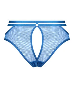 Pleasure Open Crotch Brazilian - Blue -Deals Bare Bralettes Store 202557 6