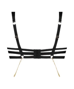 Domantrix Non-Padded Underwired Bra - Black -Deals Bare Bralettes Store 202564 6 scaled