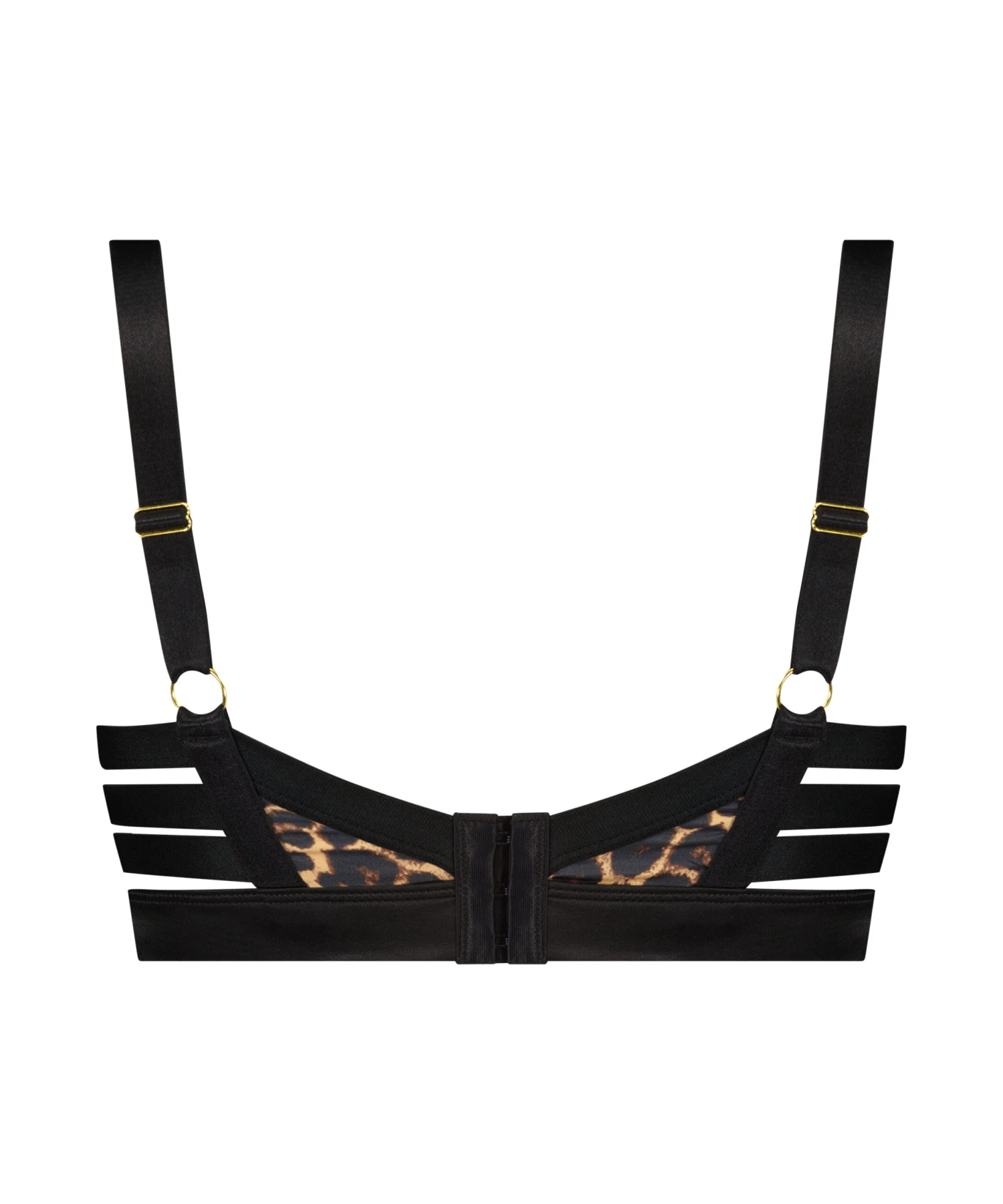 Kat Padded Underwired Bra - Black 6 Kat Padded Underwired Bra - Black - Image 6