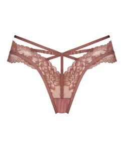 Roxanne Thong - Brown -Deals Bare Bralettes Store 202571 5