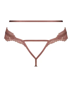 Roxanne Thong - Brown -Deals Bare Bralettes Store 202571 6 scaled