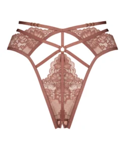 Roxanne Open Crotch Brazilian - Brown -Deals Bare Bralettes Store 202572 5 scaled