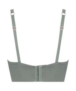 Nicole Padded Underwired Longline Bra - Green -Deals Bare Bralettes Store 202576 6