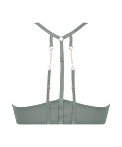 Nicole Padded Underwired Push-Up Bra - Green 13 Nicole Padded Underwired Push-Up Bra - Green -Deals Bare Bralettes Store 202577 6