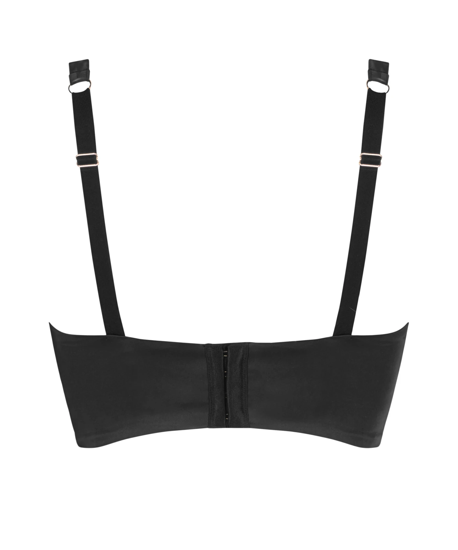 Nicole Padded Underwired Longline Bra - Black 8 Nicole Padded Underwired Longline Bra - Black - Image 8
