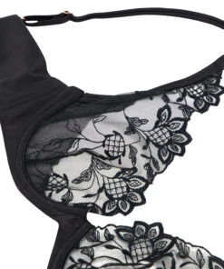 Inga Non-Padded Underwired Bra - Black -Deals Bare Bralettes Store 202595 16