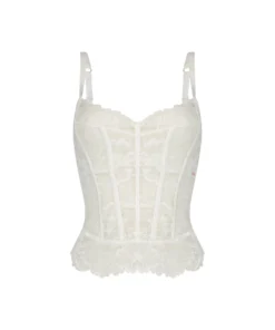 Cesca Bustier - White -Deals Bare Bralettes Store 202598 5 scaled