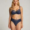 Sophie High Knickers - Blue