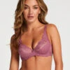 Diva Non-Padded Underwired Bra - Purple