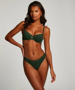 Lola Padded Underwired Bra - Green -Deals Bare Bralettes Store 202625 3 scaled