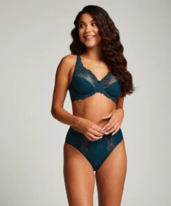 Diva Non-Padded Underwired Bra - Blue -Deals Bare Bralettes Store 202649 3