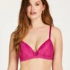 Bessie Padded Non-Wired Bra - Pink