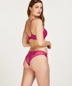 Bessie Padded Non-Wired Bra - Pink -Deals Bare Bralettes Store 202655 4 scaled