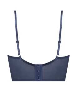 Kimberley Padded Longline Underwired Bra - Blue -Deals Bare Bralettes Store 202661 6 scaled