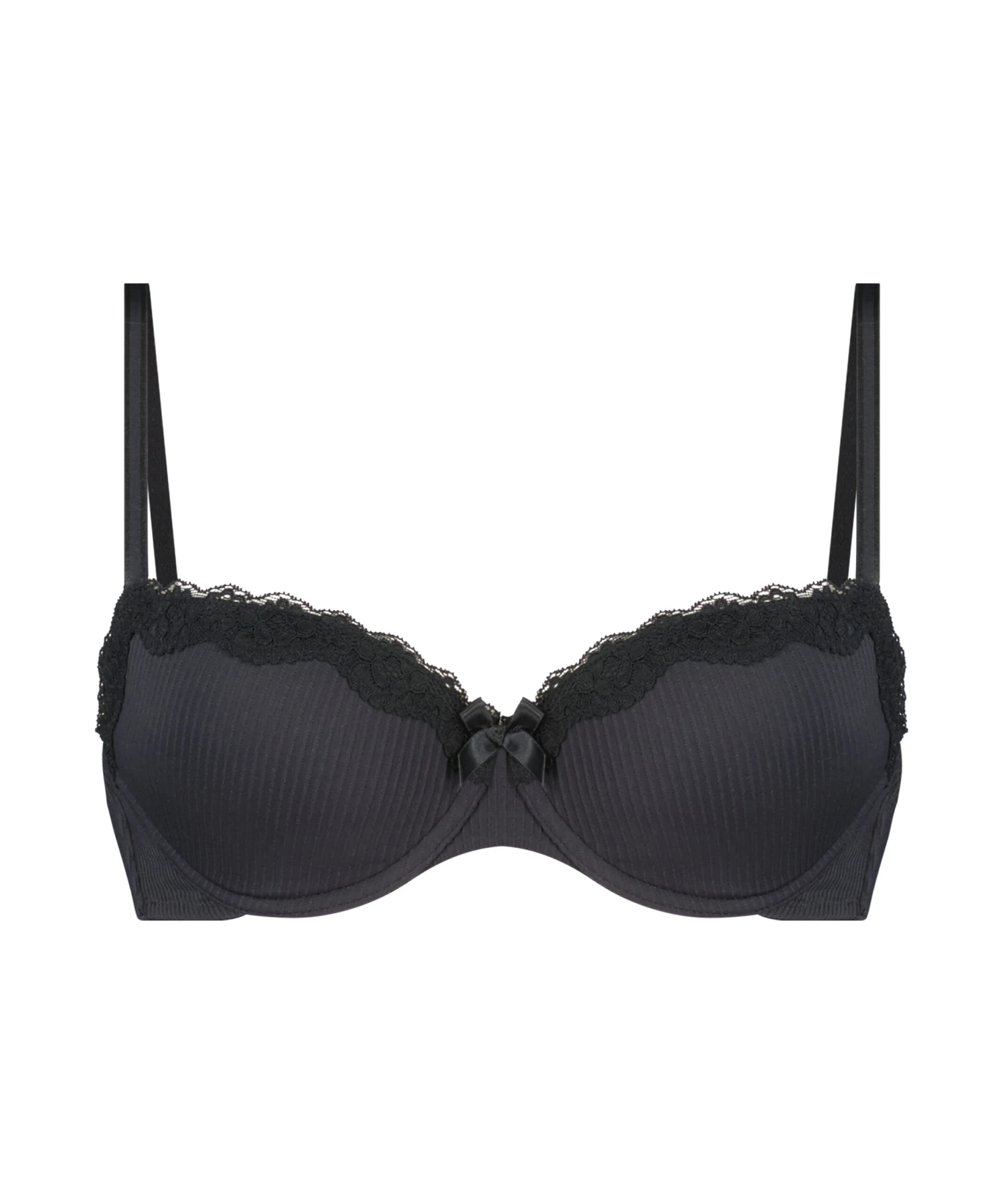 Lola Padded Underwired Bra - Black 5 Lola Padded Underwired Bra - Black - Image 5