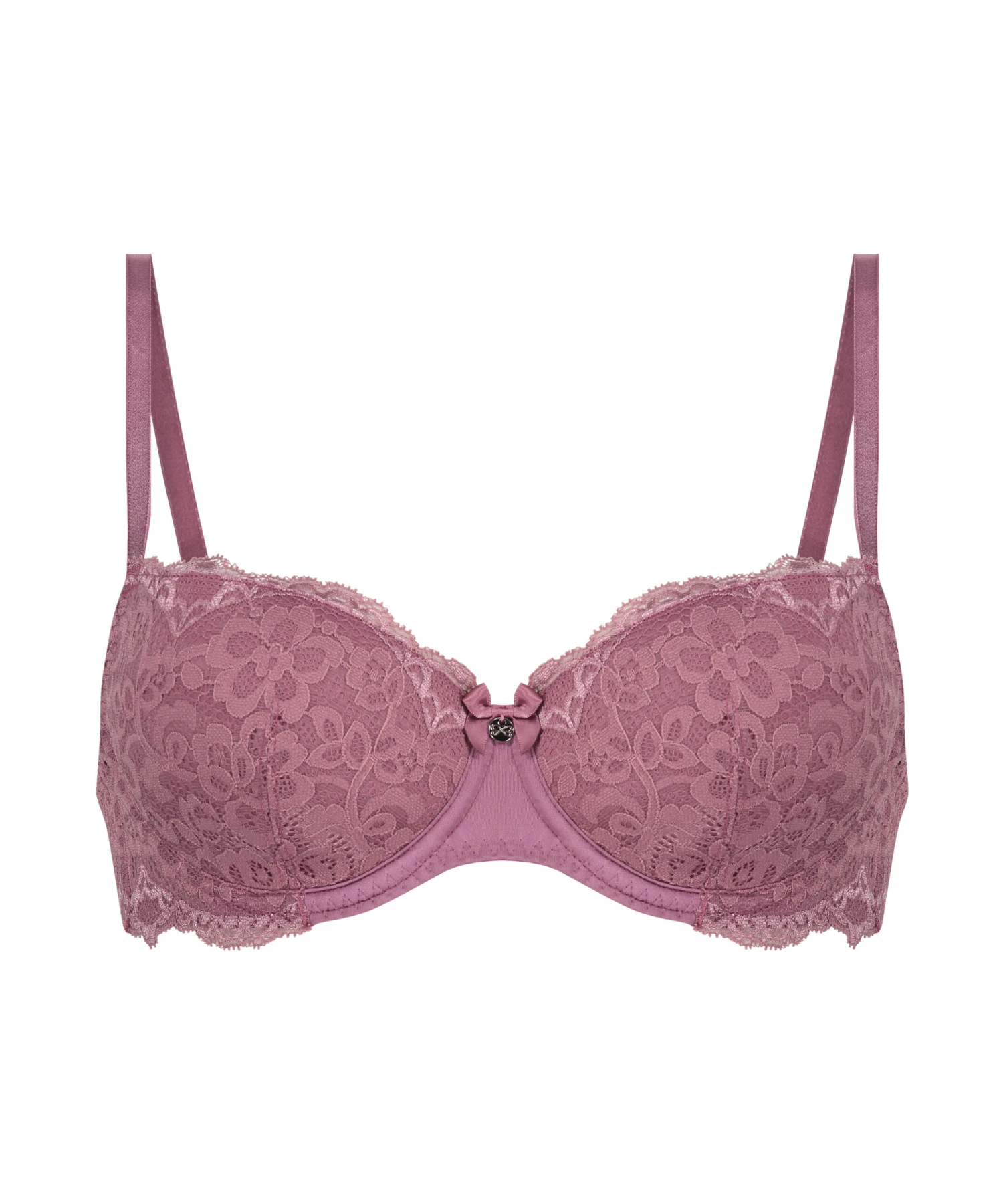 Marine Padded Underwired Bra - Purple 5 Marine Padded Underwired Bra - Purple - Image 5