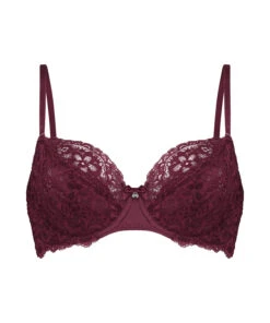 Marine Non-Padded Underwired Bra - Red -Deals Bare Bralettes Store 202706 5