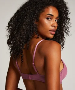 Plunge Padded Underwired Bra - Purple -Deals Bare Bralettes Store 202710 4 scaled