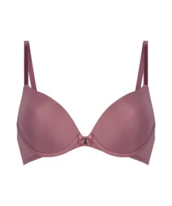 Plunge Padded Underwired Bra - Purple -Deals Bare Bralettes Store 202710 5