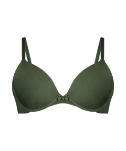 Plunge Padded Underwired Bra - Green -Deals Bare Bralettes Store 202711 5 scaled