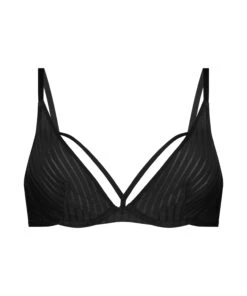 Dana Half-Padded Cup Underwired Bra - Black 10 Dana Half-Padded Cup Underwired Bra - Black -Deals Bare Bralettes Store 202713 5