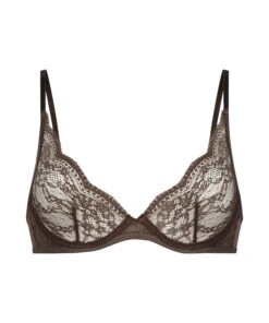 Isabelle Non-Padded Underwired Bra - Brown 12 Isabelle Non-Padded Underwired Bra - Brown -Deals Bare Bralettes Store 202716 5