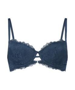 Josefina Padded Underwired Bra - Blue 10 Josefina Padded Underwired Bra - Blue -Deals Bare Bralettes Store 202743 5 scaled