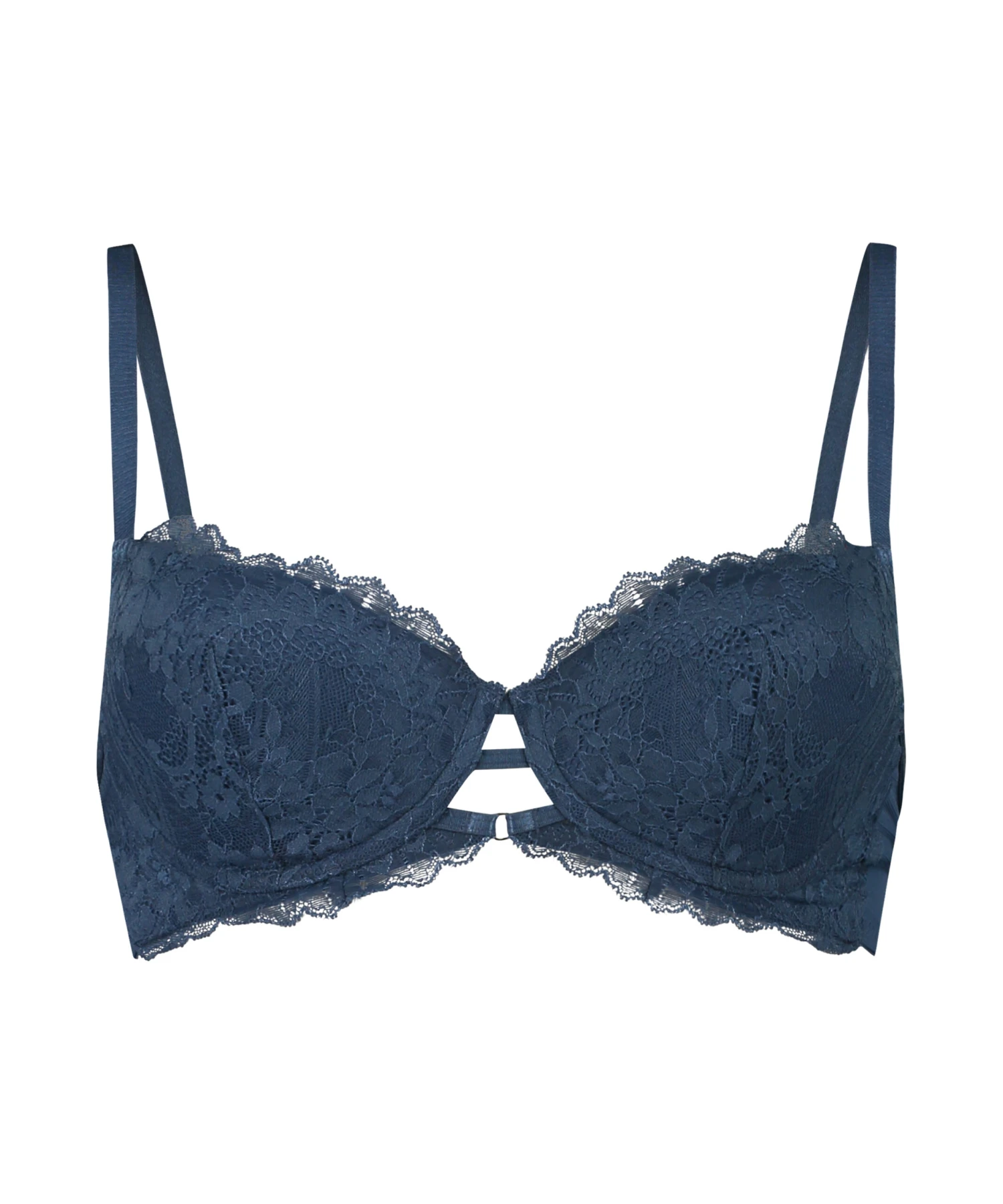 Josefina Padded Underwired Bra - Blue 5 Josefina Padded Underwired Bra - Blue - Image 5
