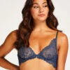 Josefina Non-Padded Underwired Bra - Blue