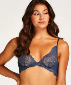 Josefina Non-Padded Underwired Bra - Blue