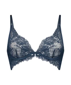 Josefina Non-Padded Underwired Bra - Blue -Deals Bare Bralettes Store 202744 5 scaled