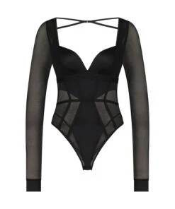 Roxy Bodysuit - Black 8 Roxy Bodysuit - Black -Deals Bare Bralettes Store 202766 5