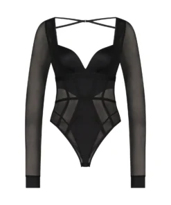 Roxy Bodysuit - Black -Deals Bare Bralettes Store 202766 5 scaled