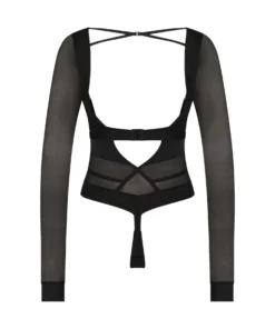 Roxy Bodysuit - Black -Deals Bare Bralettes Store 202766 6 scaled