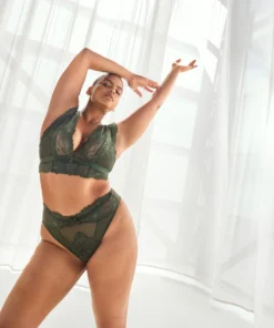Catrin Thong - Green -Deals Bare Bralettes Store 202778 17 scaled
