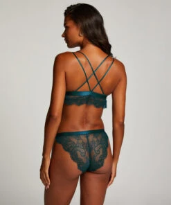 Linny Bralette - Green -Deals Bare Bralettes Store 202815 4