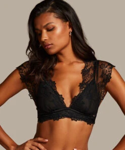 Deals Bare Bralettes Store 5 Inga Bralette - Black