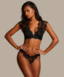 Inga Bralette - Black -Deals Bare Bralettes Store 202835 3 scaled