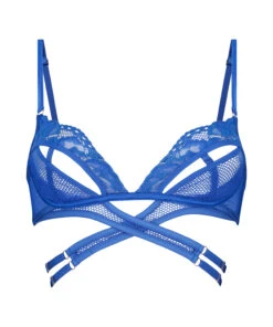 Pleasure Bralette - Blue 10 Pleasure Bralette - Blue -Deals Bare Bralettes Store 202843 5