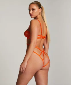Private Open Crotch Mitzy Body - Orange -Deals Bare Bralettes Store 202847 4 scaled