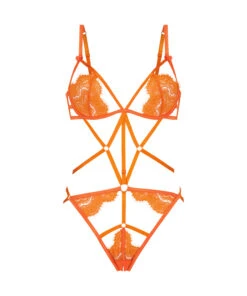 Private Open Crotch Mitzy Body - Orange 10 Private Open Crotch Mitzy Body - Orange -Deals Bare Bralettes Store 202847 5