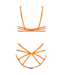 Private Open Crotch Mitzy Body - Orange 11 Private Open Crotch Mitzy Body - Orange -Deals Bare Bralettes Store 202847 6
