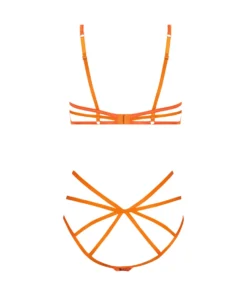 Private Open Crotch Mitzy Body - Orange -Deals Bare Bralettes Store 202847 6 scaled
