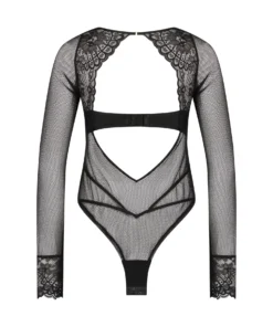 Mariella Bodysuit - Black -Deals Bare Bralettes Store 202854 6 scaled